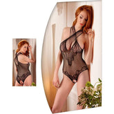 Lace Body Suit With Open Crotch - Adult Planet - Online Sex Toys Shop UK